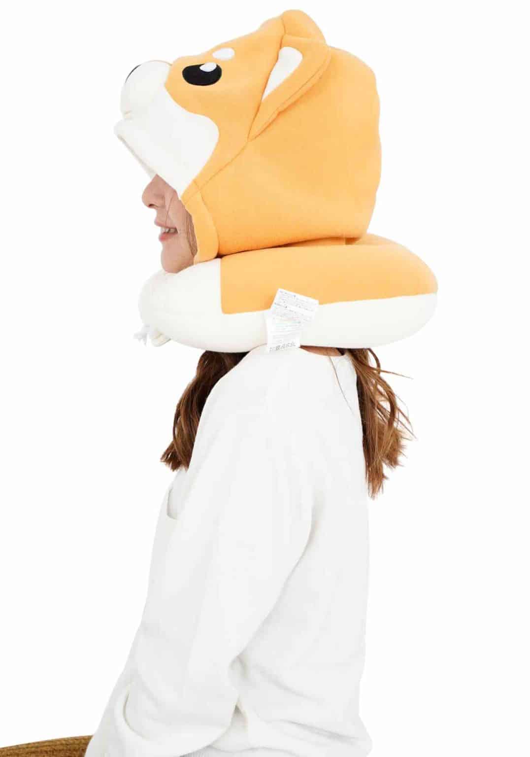 Travel Neck Pillow (Shiba Inu)
