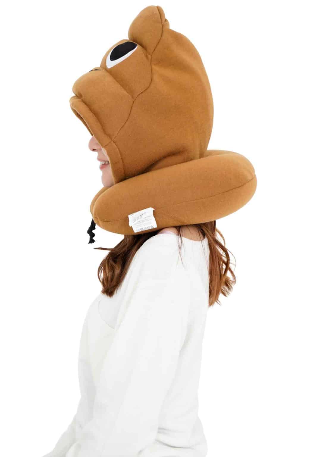 Travel Neck Pillow (Poop)