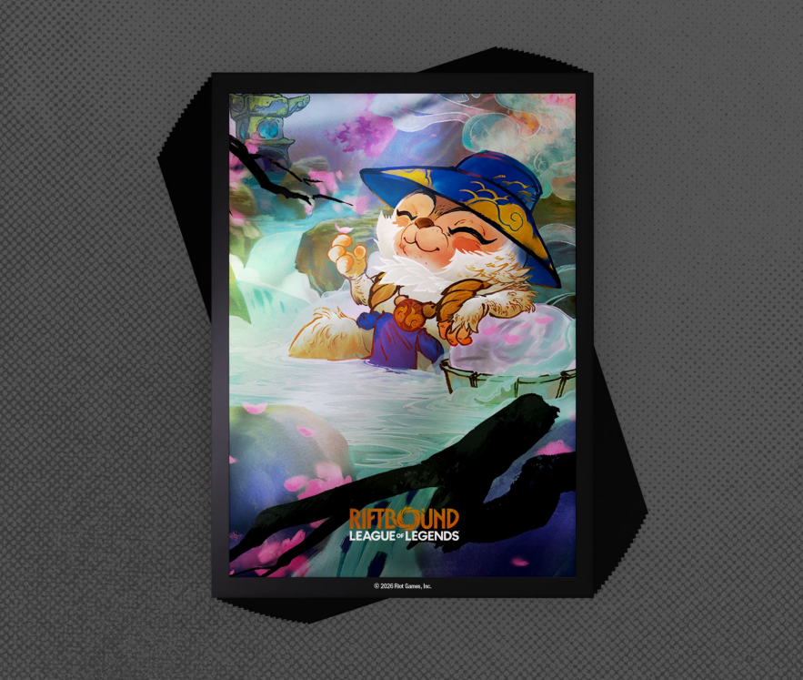 Riftbound TCG: League of Legends: Set 2 Spiritforged Art Sleeves: Spirit Blossom Teemo (100CT)
