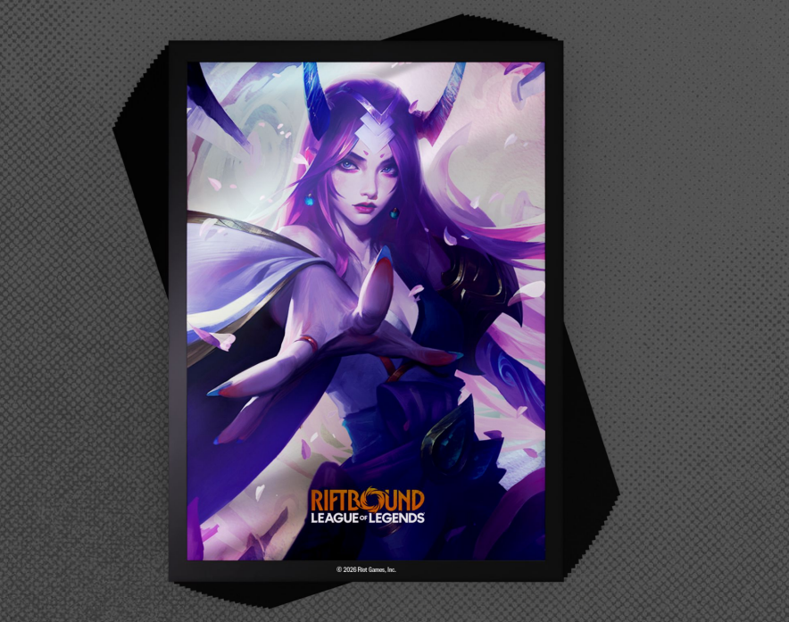 Riftbound Spiritforged スリーブ Irelia 100枚 Riftbound TCG: League of Legends: Set 2 Spiritforged Art Sleeves: Spir