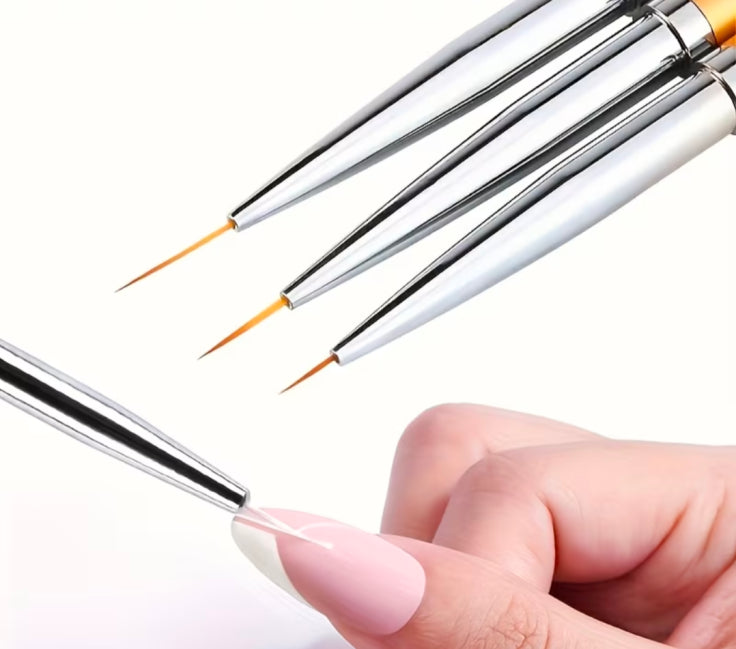 Paint Brushes Fine Point 3 pack