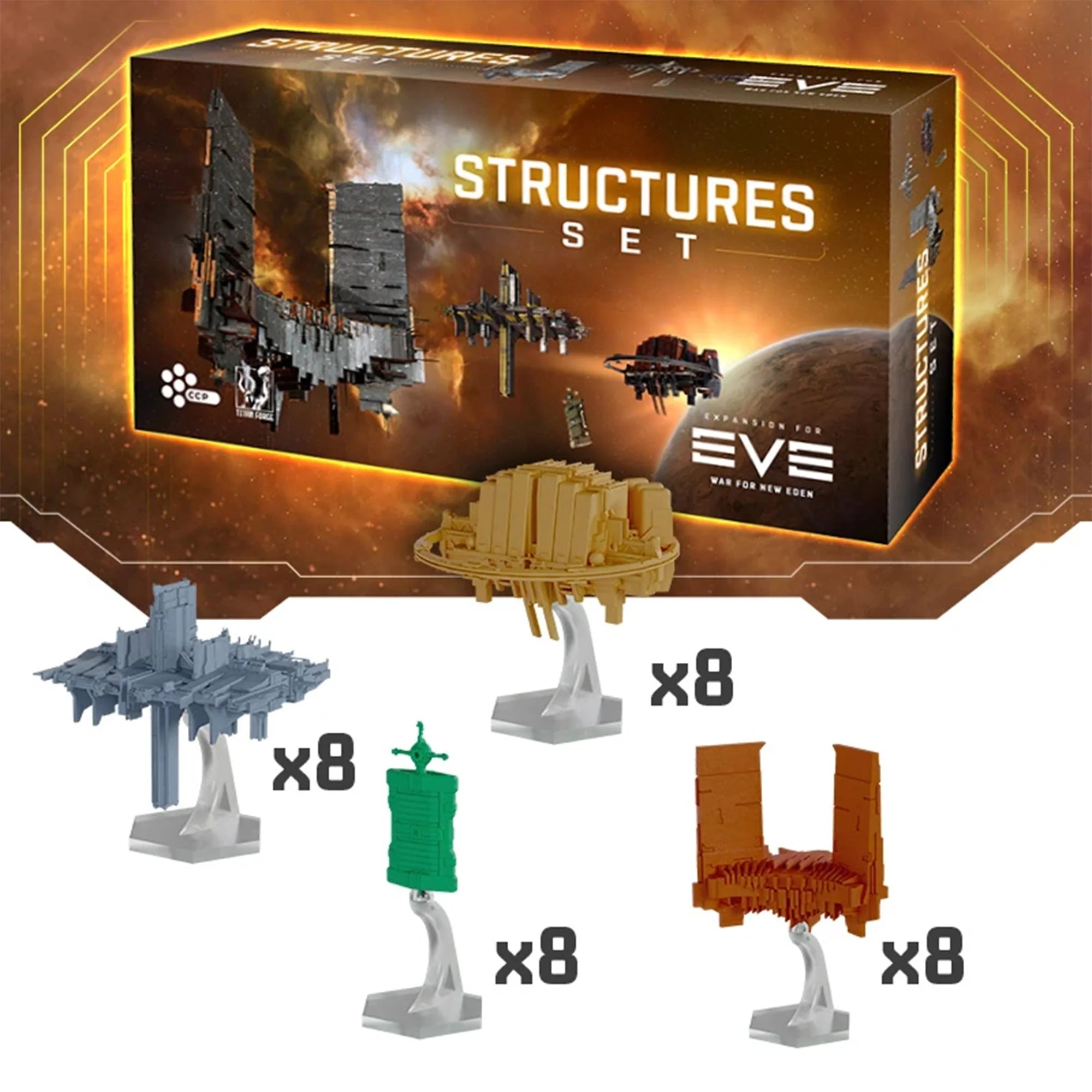 EVE: War for New Eden - Structures Set