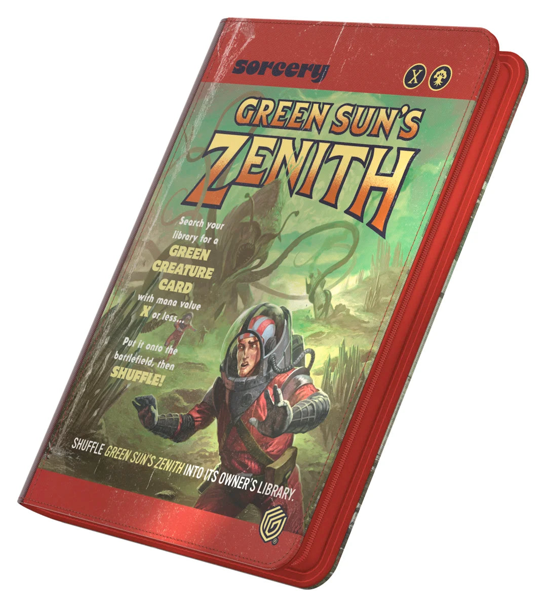 Zipfolio 360 Xenoskin Magic: The Gathering "Edge of Eternities" - Green Sun's Zenith