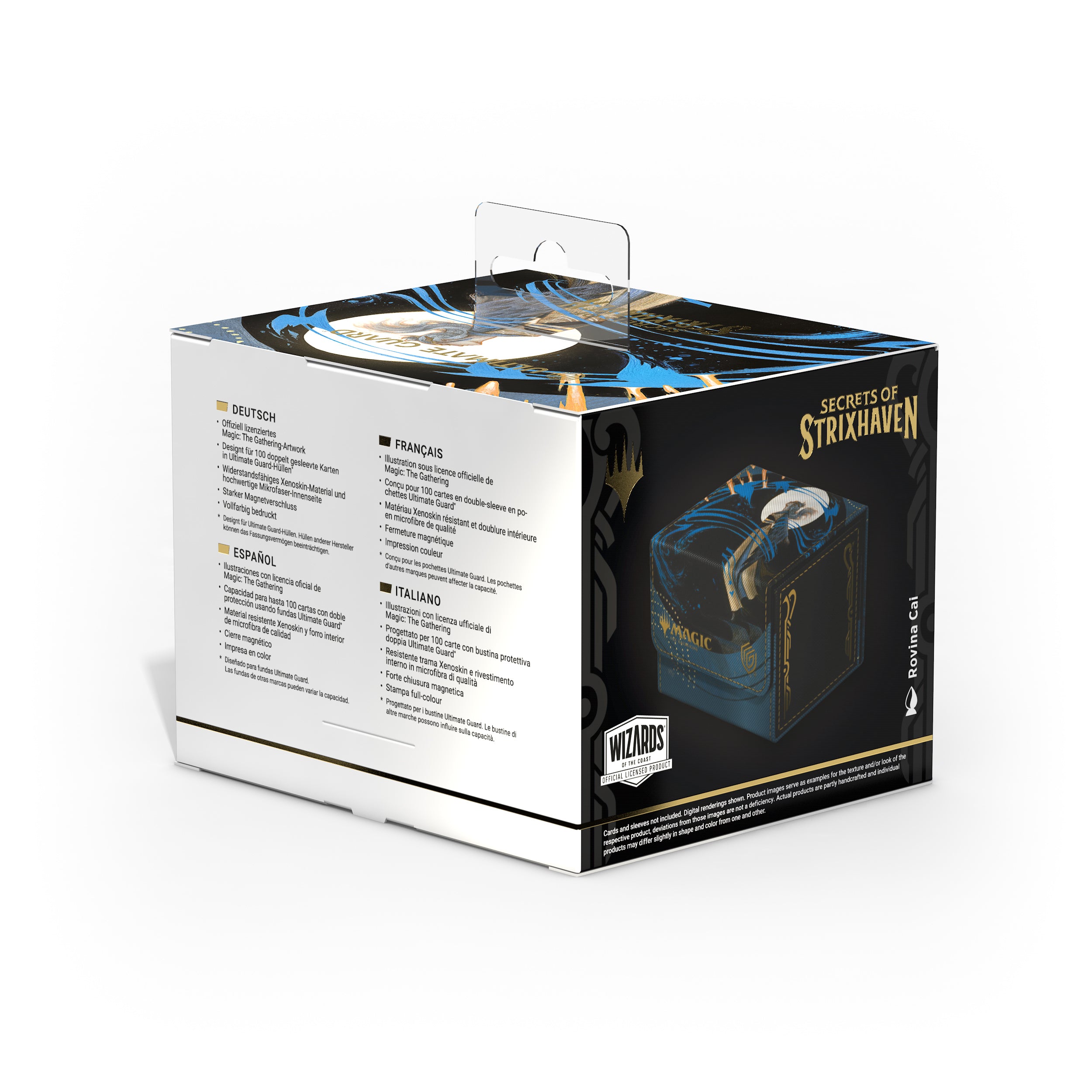 Ultimate Guard: Magic The Gathering: SOS Secrets Of Strixhaven: Sidewinder 100 Xenoskin: Blue Mythic 1 (Alternate Art)