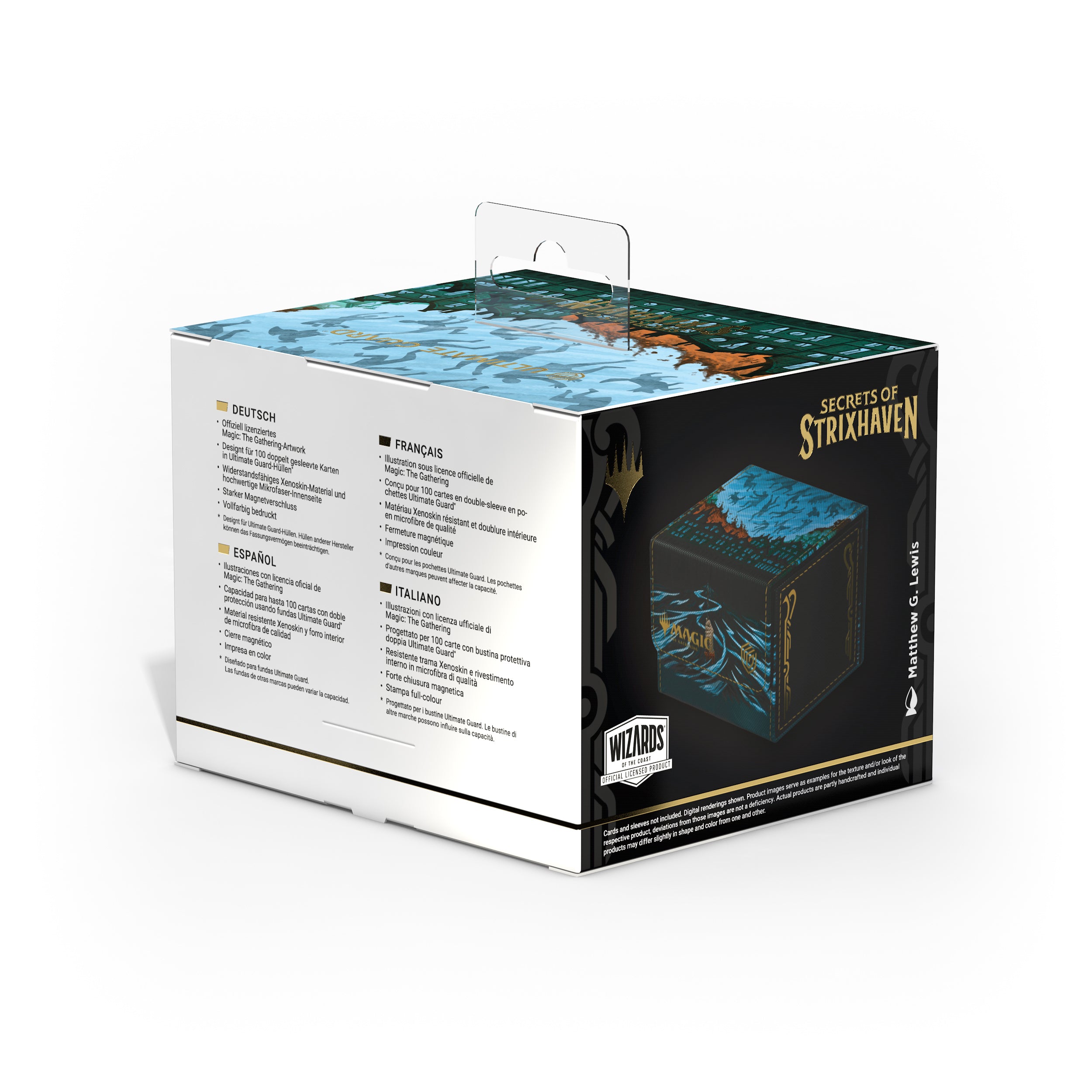Ultimate Guard: Magic The Gathering: SOS Secrets Of Strixhaven: Sidewinder 100 Xenoskin: Blue Mythic 2 (Alternate Art)