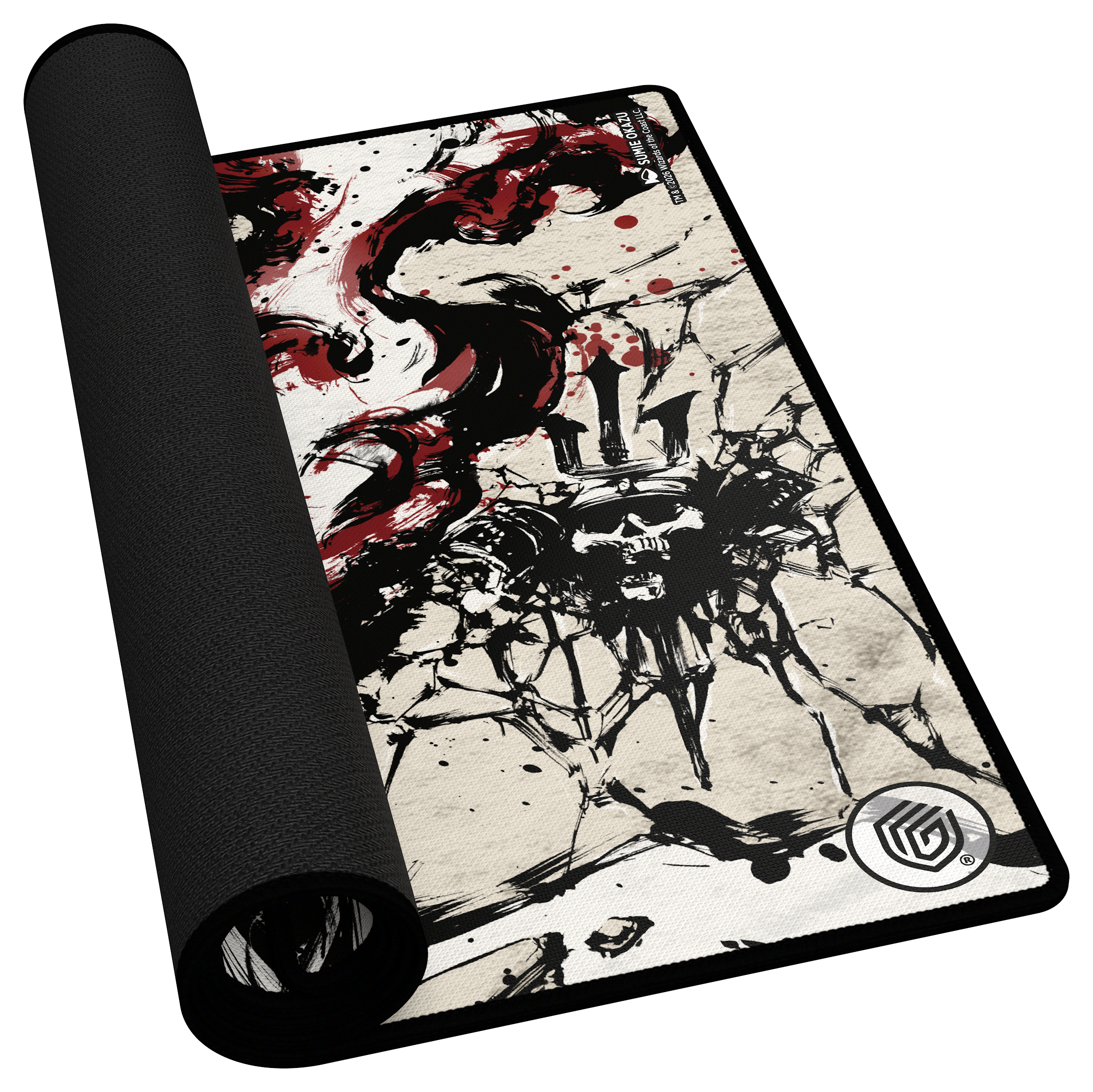 Ultimate Guard: Magic The Gathering: SOS Secrets Of Strixhaven: Play-Mat: Black Mythic (Alternate Art) Vampiric Tutor