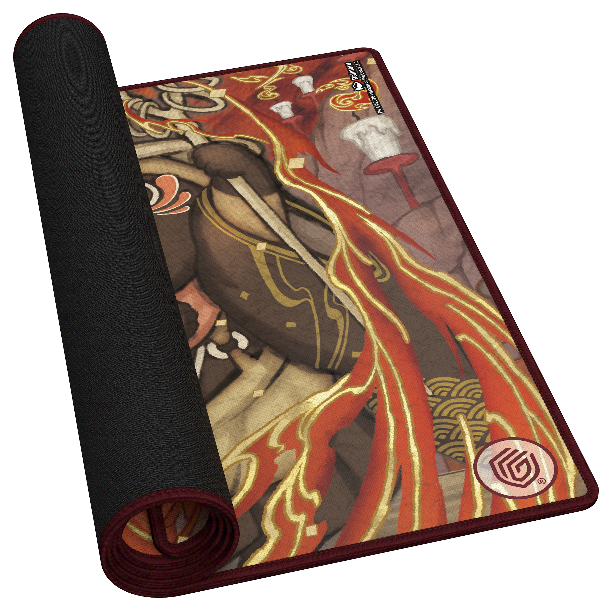 Ultimate Guard: Magic The Gathering: SOS Secrets Of Strixhaven: Play-Mat: Red Rare (Alternate Art)