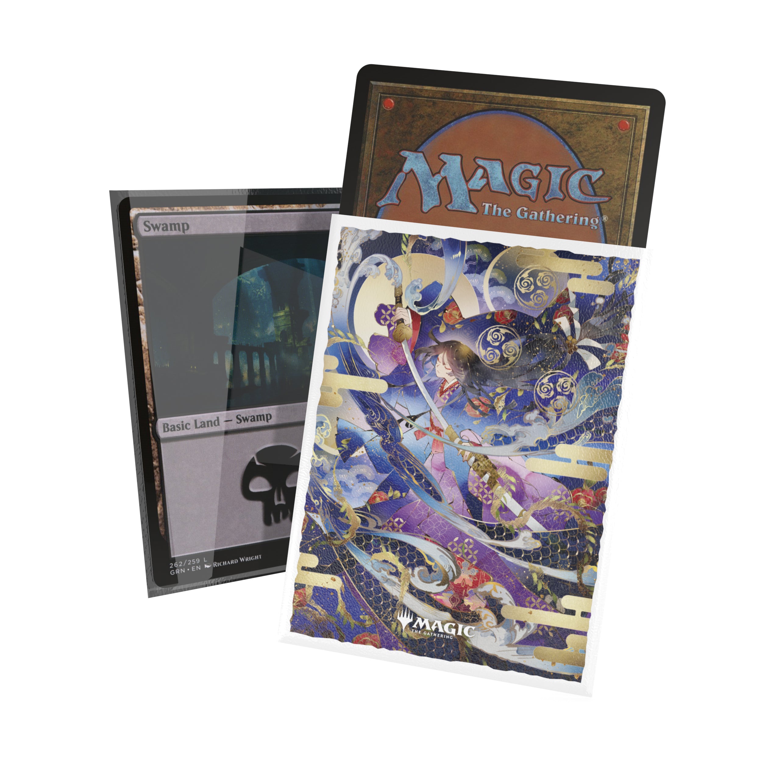 Ultimate Guard: Magic The Gathering: SOS Secrets Of Strixhaven: Art Sleeves: Blue Mythic1 (Alternate Art) Box Force Of Will Japan Art
