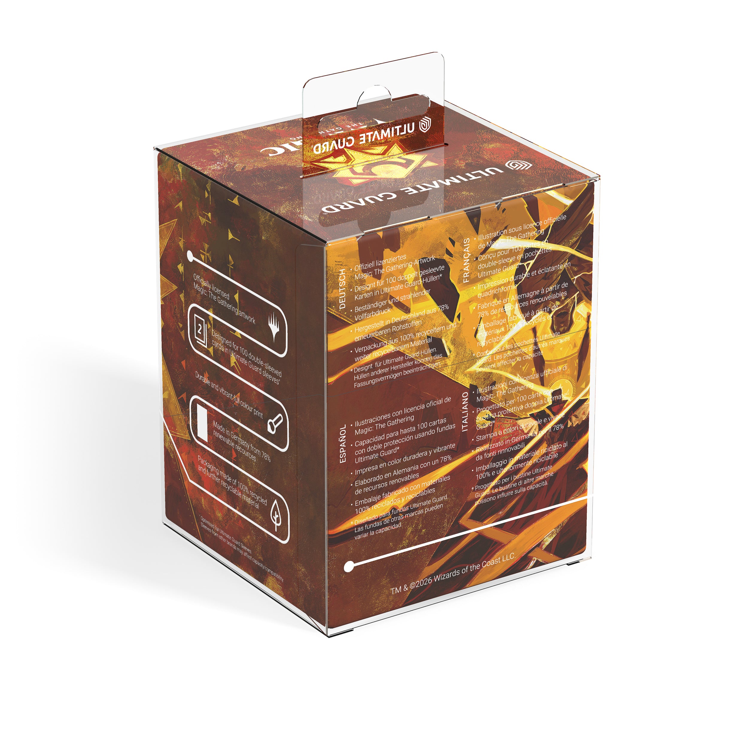 Ultimate Guard: Magic The Gathering: SOS Secrets Of Strixhaven: Boulder 100 Lorehold