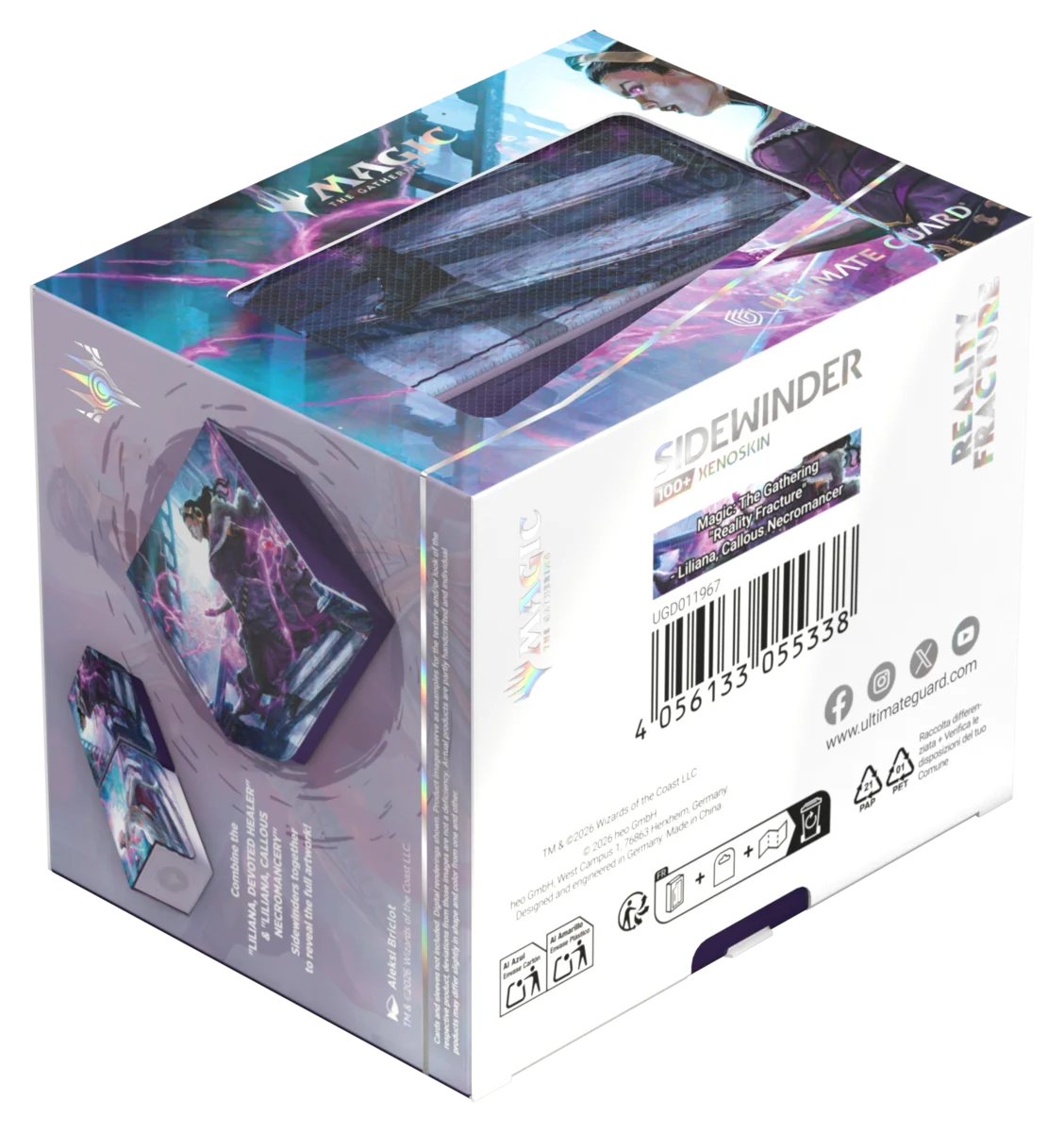 Ultimate Guard | Sidewinder 100+ Xenoskin Magic: The Gathering "Reality Fracture" - Liliana, Callous Necromancer - image 14 of 14