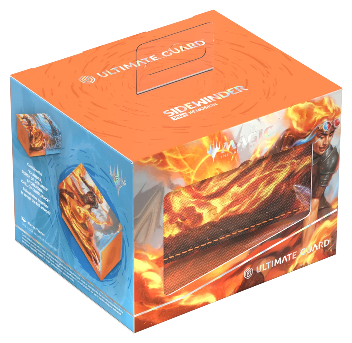 Ultimate Guard | Sidewinder 100+ Xenoskin Magic: The Gathering "Reality Fracture" - Chandra, Torch of Defiance - image 12 of 14