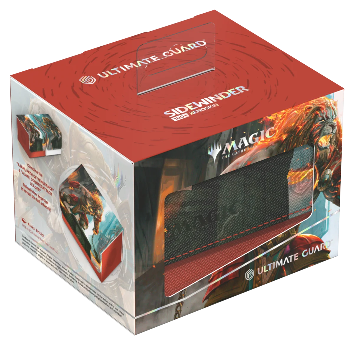 Ultimate Guard | Sidewinder 100+ Xenoskin Magic: The Gathering "Reality Fracture" - Ajani, Path of Vengeance - image 12 of 14