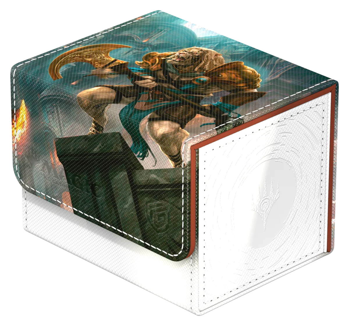 Ultimate Guard | Sidewinder 100+ Xenoskin Magic: The Gathering "Reality Fracture" - Ajani, Counterattack Leader - image 1 of 14