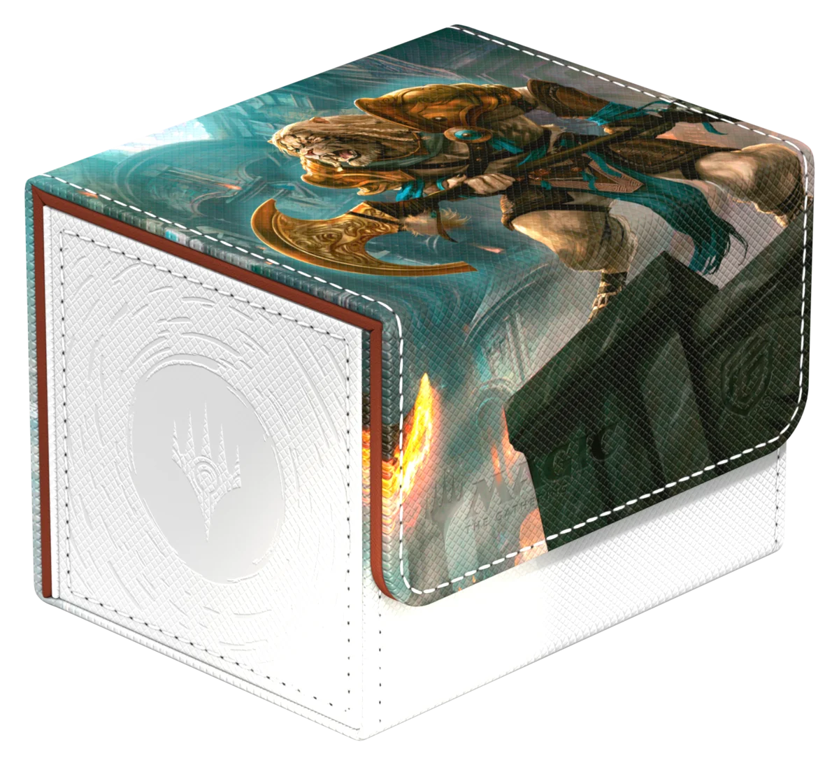 Ultimate Guard | Sidewinder 100+ Xenoskin Magic: The Gathering "Reality Fracture" - Ajani, Counterattack Leader - image 2 of 14