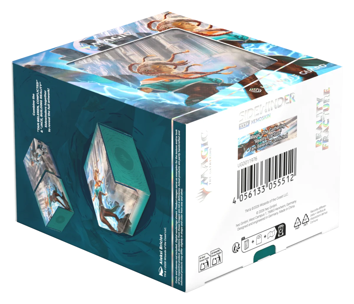 Ultimate Guard | Sidewinder 133+ Xenoskin Magic: The Gathering "Reality Fracture" - Tam Beleren, Conflicted - image 12 of 12