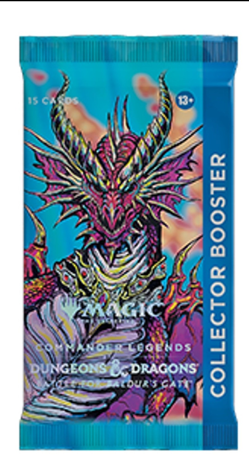 Magic: The Gathering - Paquete de refuerzo de coleccionista de Commander Legends: Batalla por Baldur's Gate