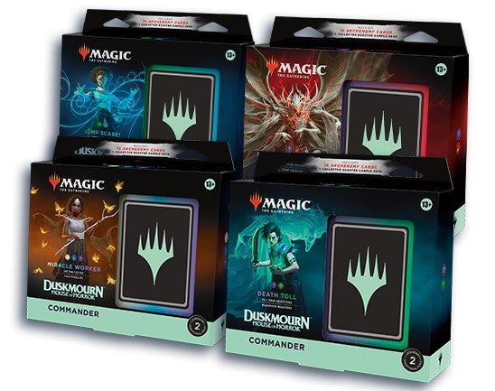 Magic The Gathering: Mazo de comandante de la Casa del Horror de Duskmourn