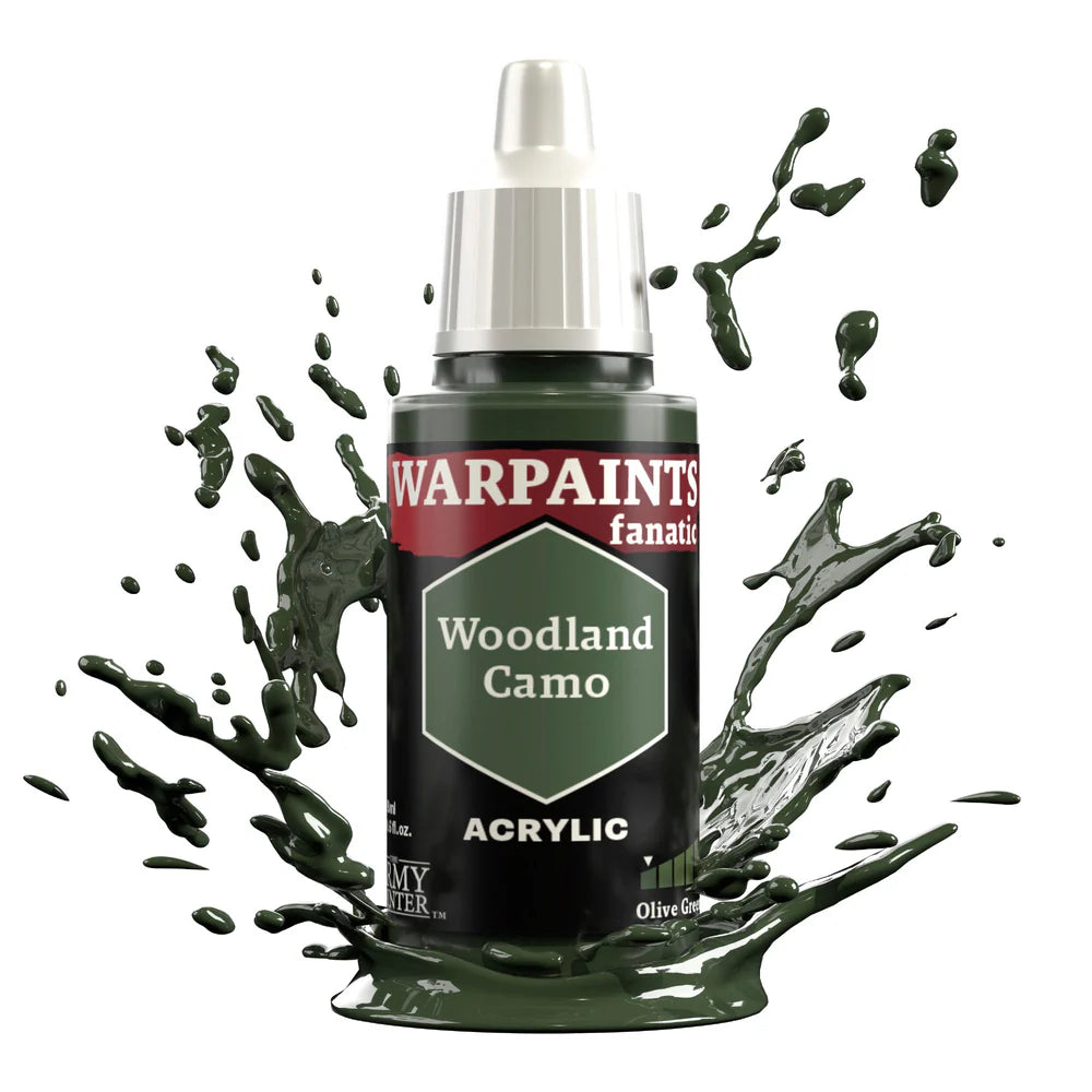 Army Painter Warpaints Fanatic: Woodland Camo
