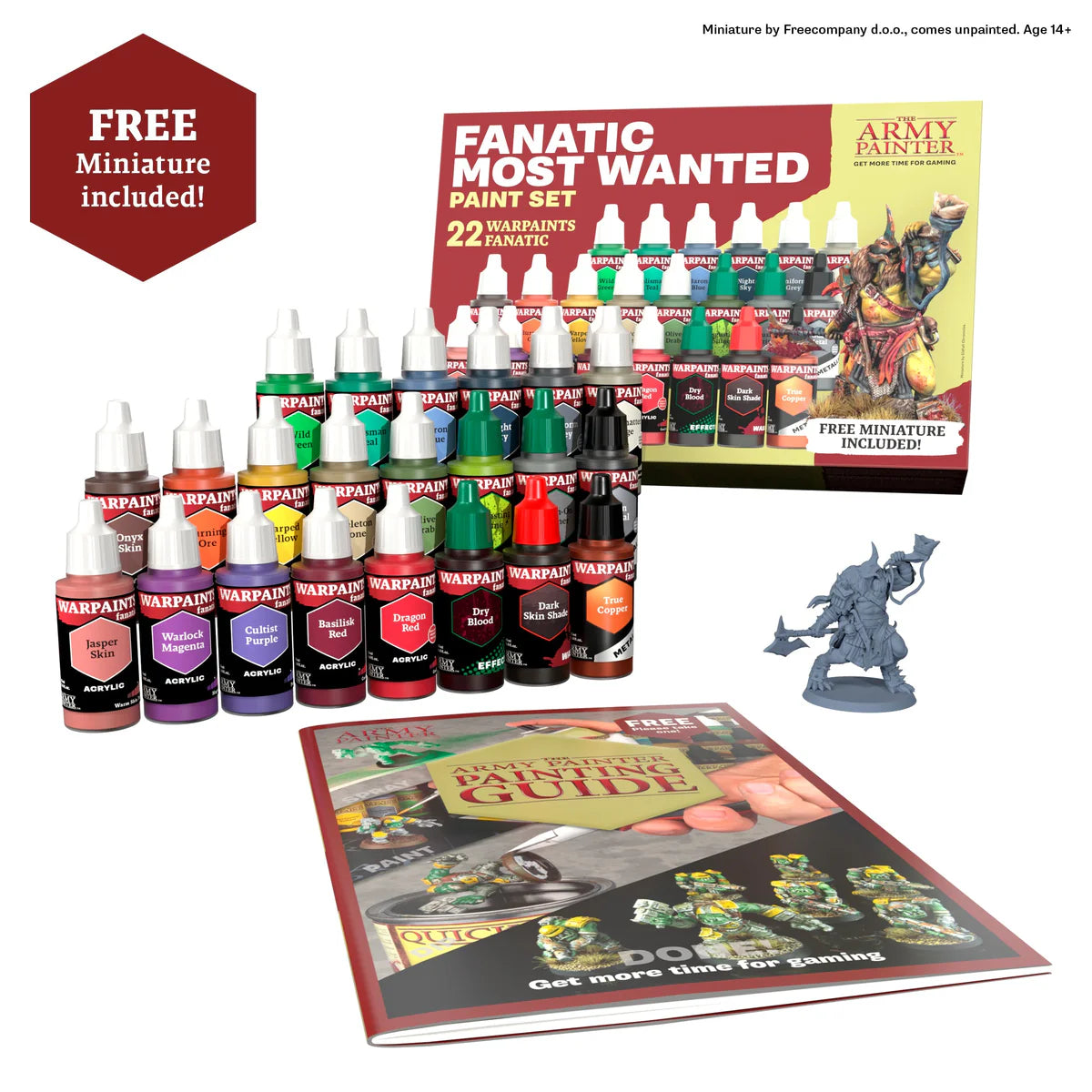 Army Painter: Fanatic Most Wanted Paint Set