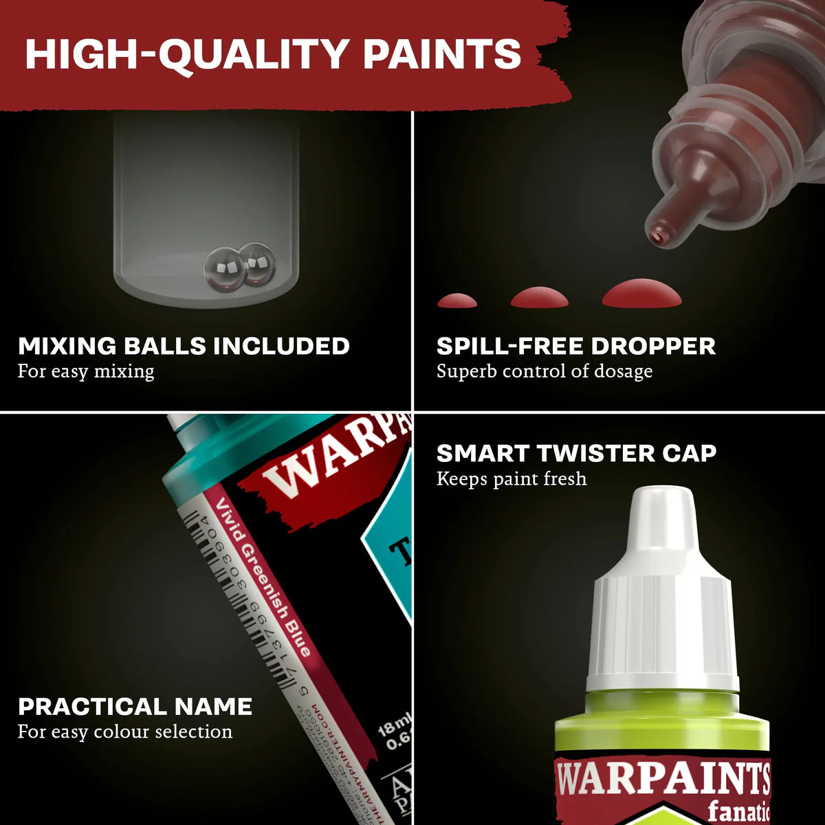 Army Painter: Fanatic Most Wanted Paint Set