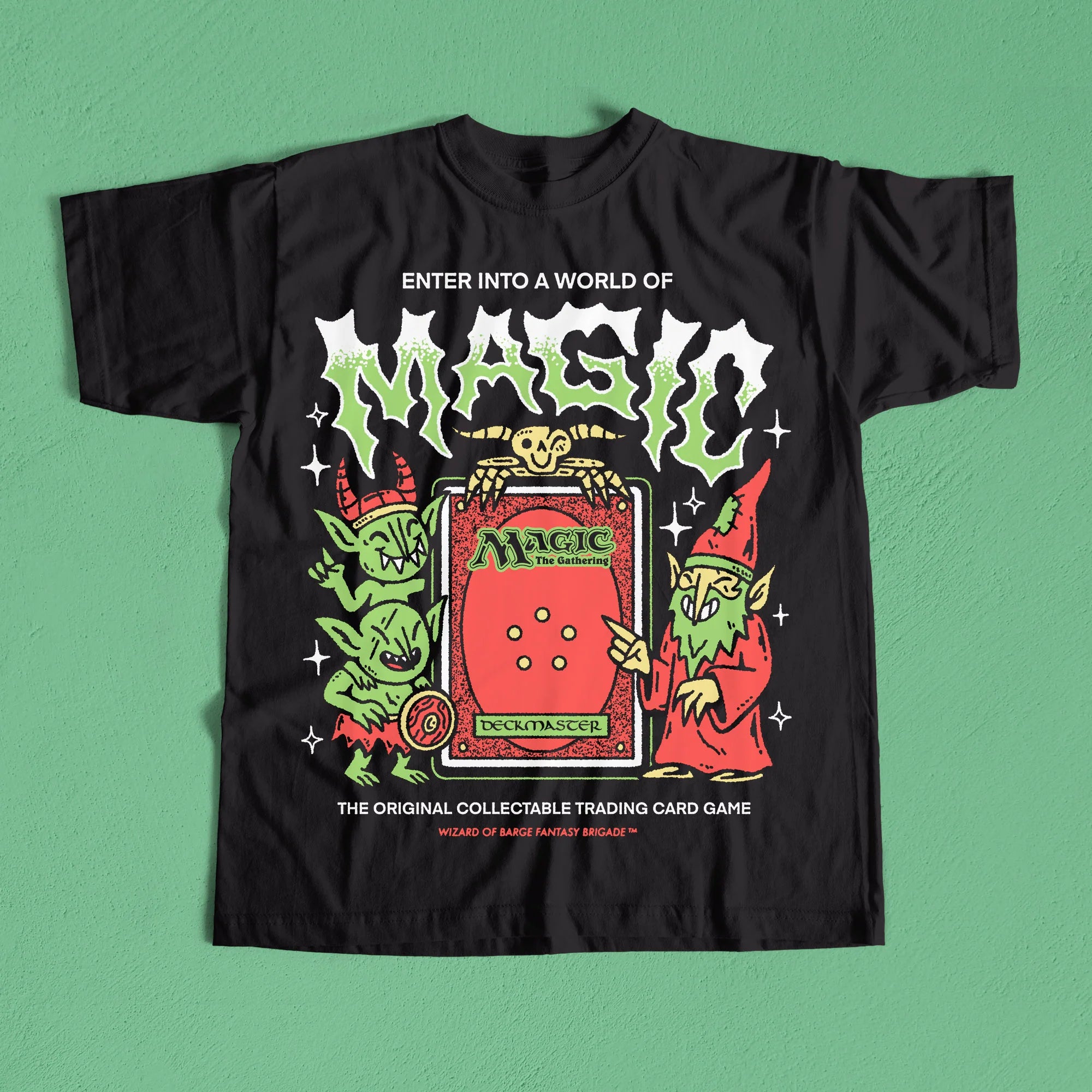 Wizard of Barge: World of Magic Tee