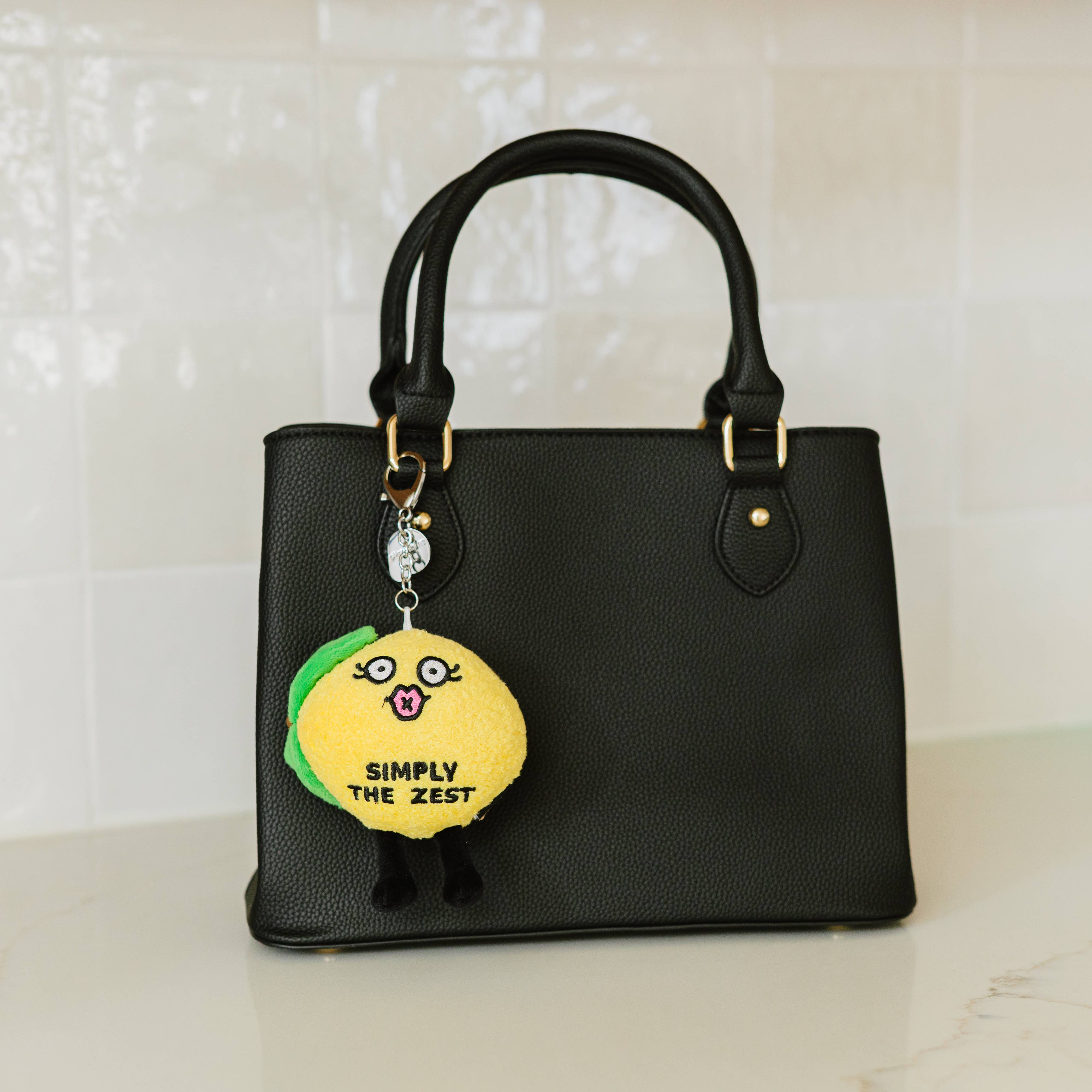 Simply The Zest Funny Plush Bag Charm Soft Toy Cute Gift
