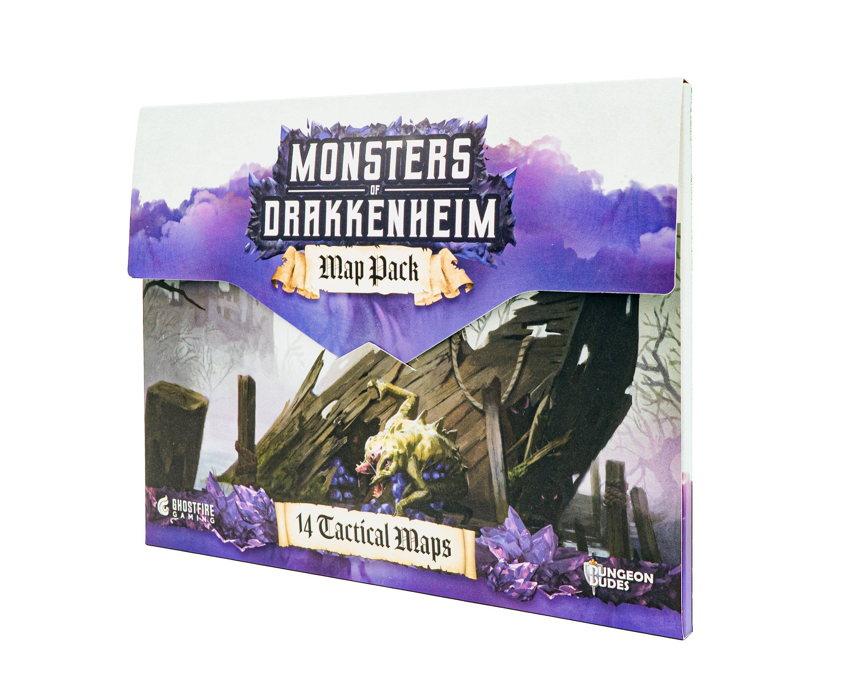 Monsters of Drakkenheim: Lairs Map Pack