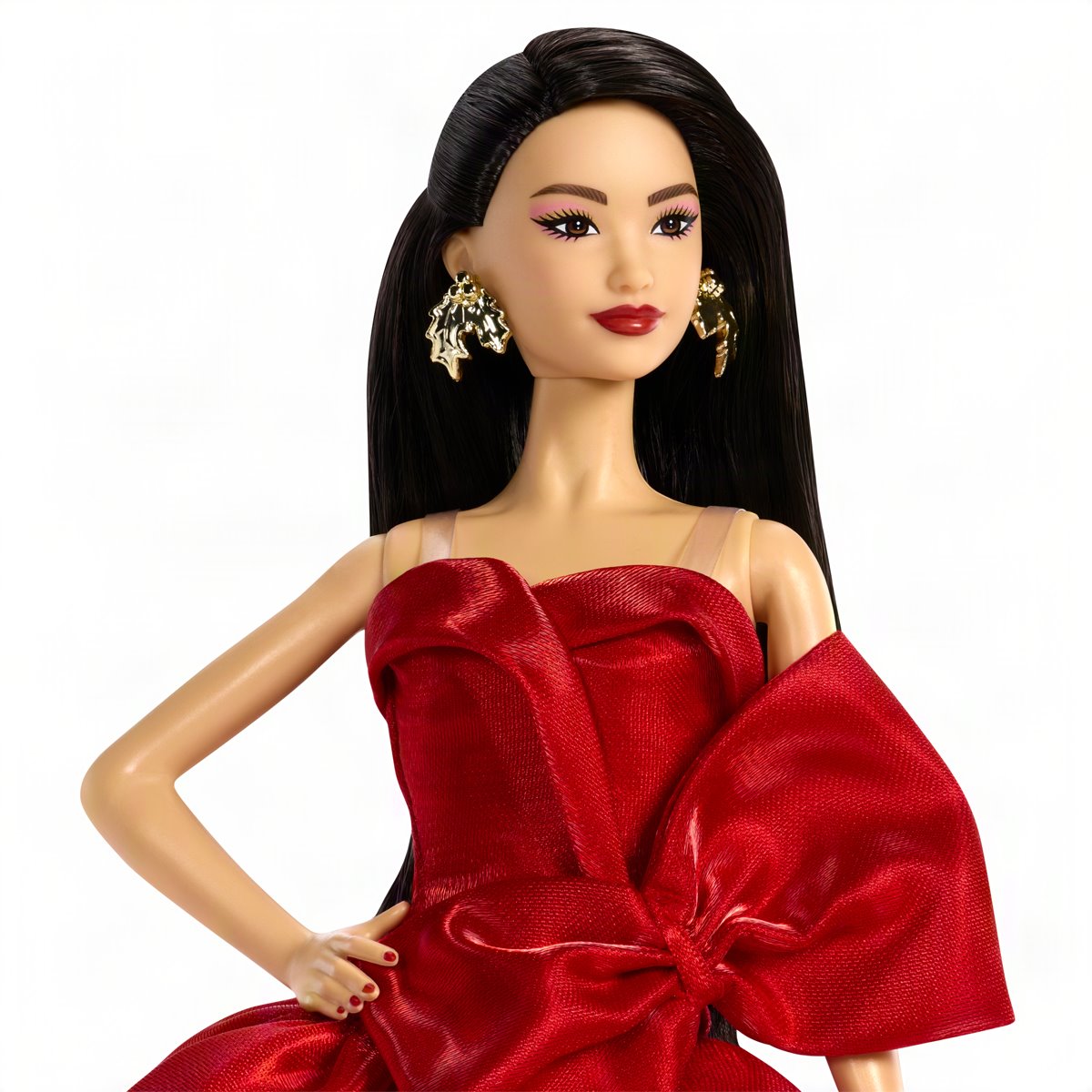 Barbie 2026 Holiday Barbie Doll with Black Hair