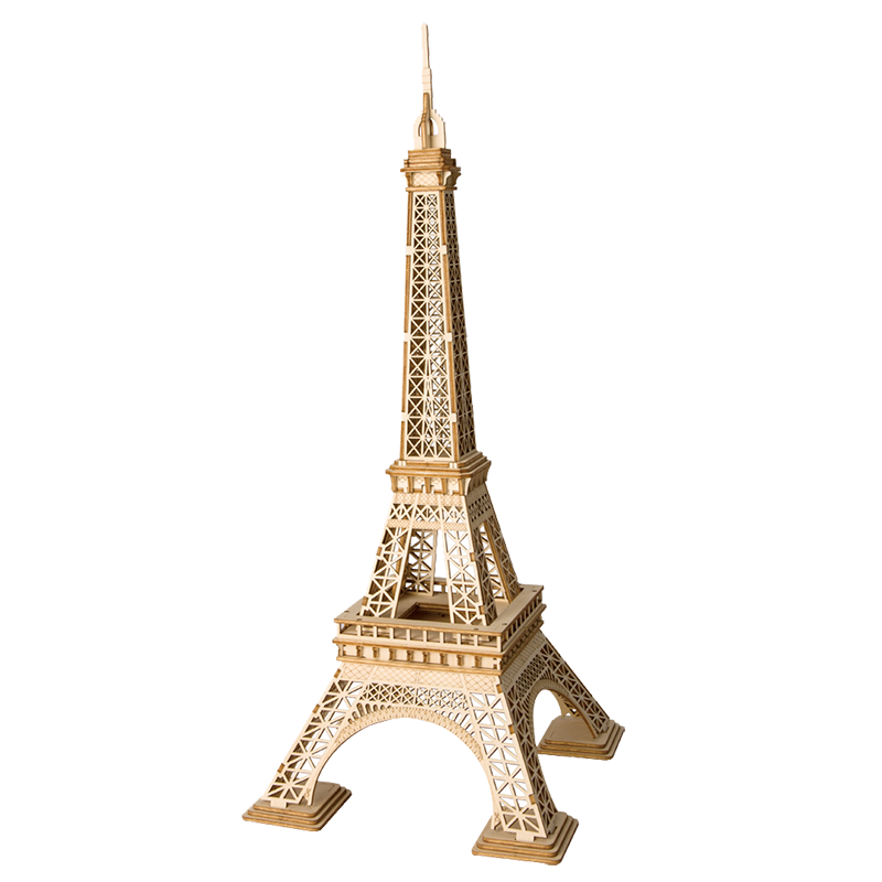 TG501 Rolife Eiffel Tower 3D Wooden Puzzle