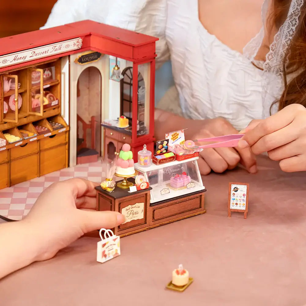 DG168 Postres de miel: Charla Rolife, manualidades en miniatura para el hogar