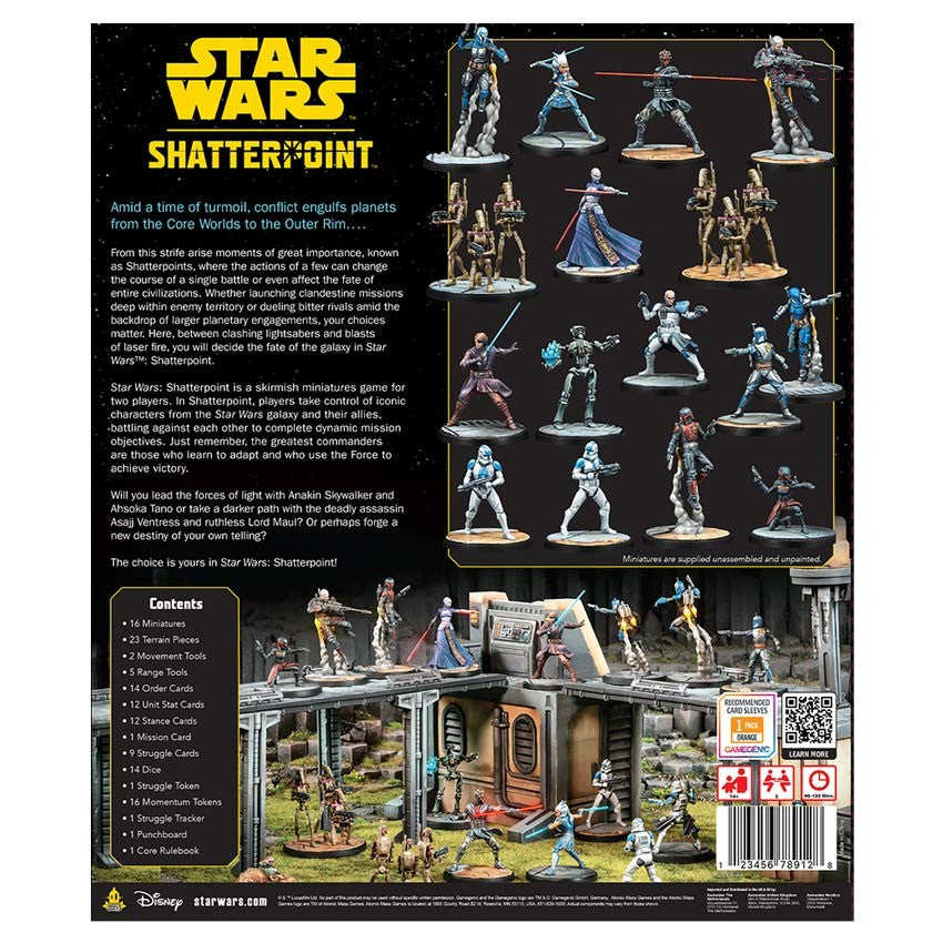 Star Wars Shatterpoint: Caja básica