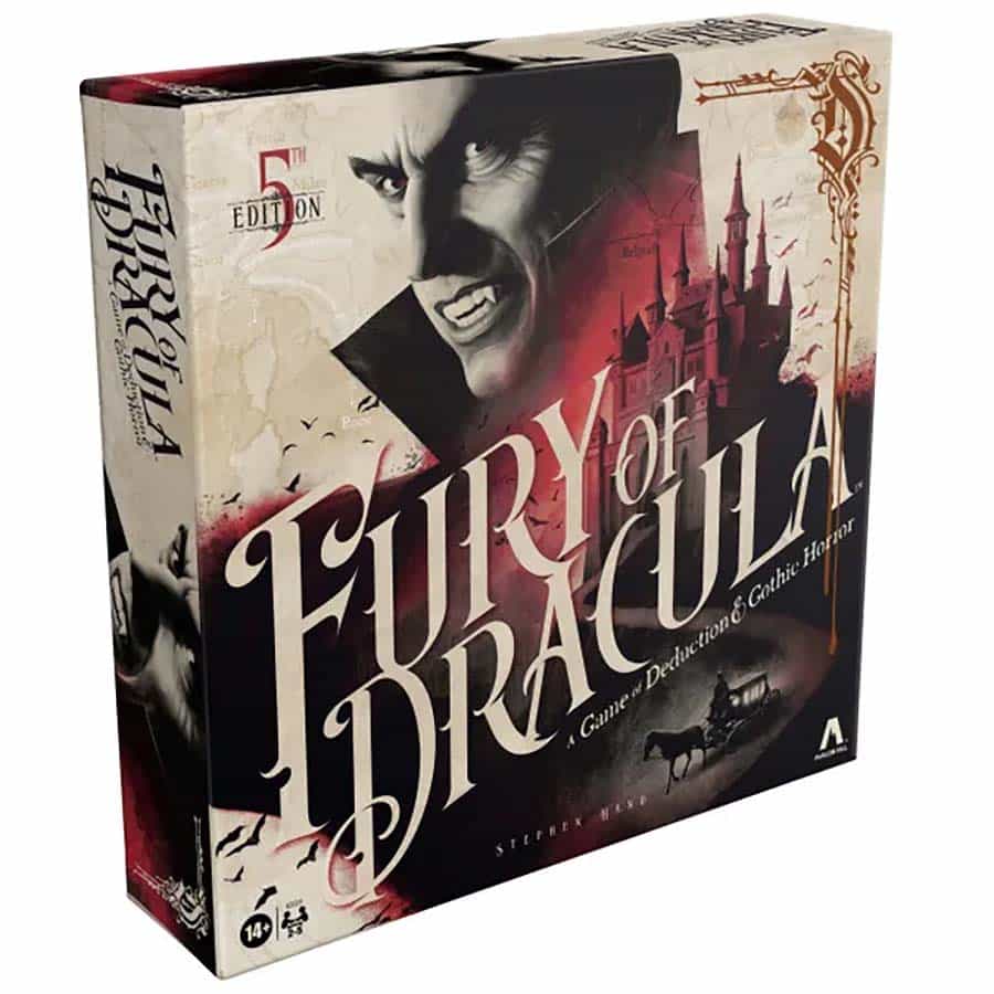 Fury of Dracula (5th Edition) Board Game | Avalon Hill