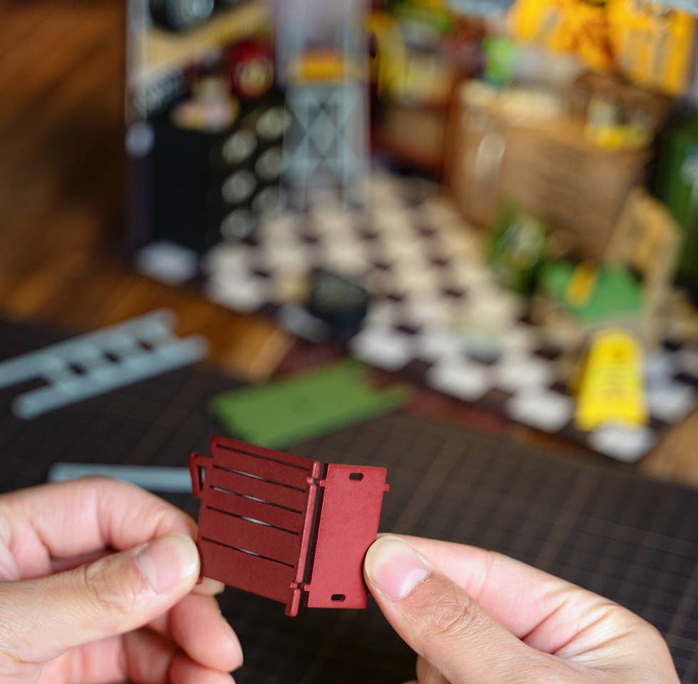 Garage Workshop ROBOTIM Rolife DIY Miniature House Kit