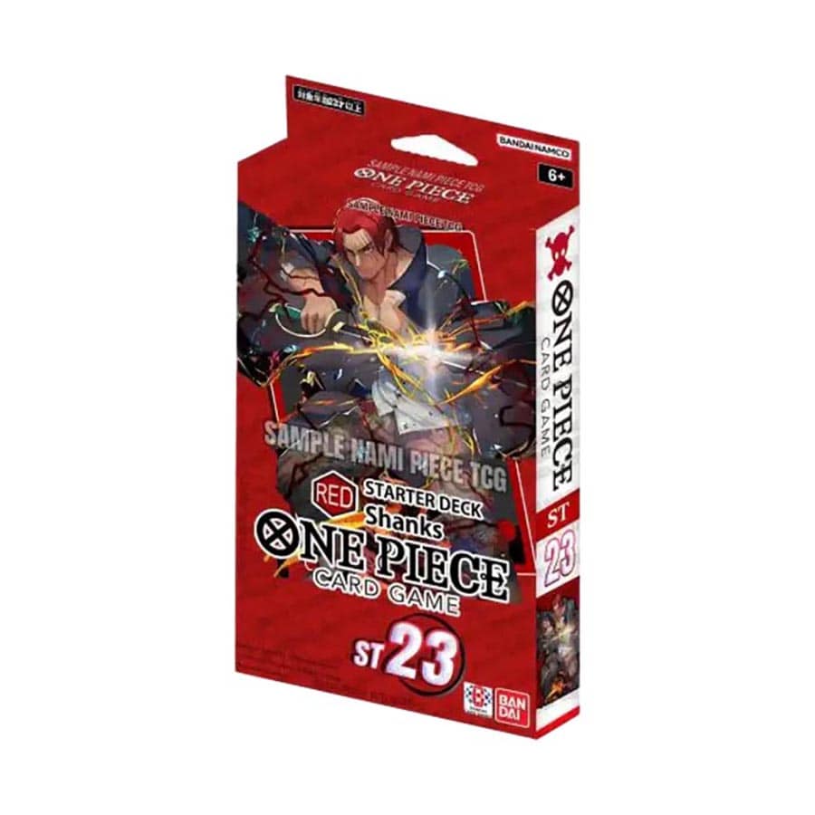ONE PIECE TCG: BARAJA DE INICIO (ST-23) Shanks Rojo