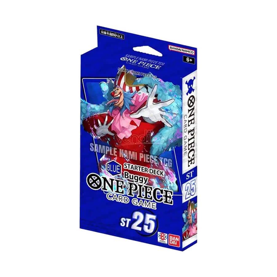 ONE PIECE TCG: BARAJA DE INICIO (ST-25) Buggy Azul