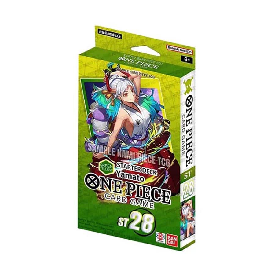 ONE PIECE TCG: BARAJA DE INICIO (ST-28) Yamato Verde Amarillo