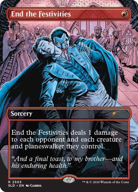 Magic the Gathering: Secret Lair Drop Series - Strahd's Decent - NON FOIL