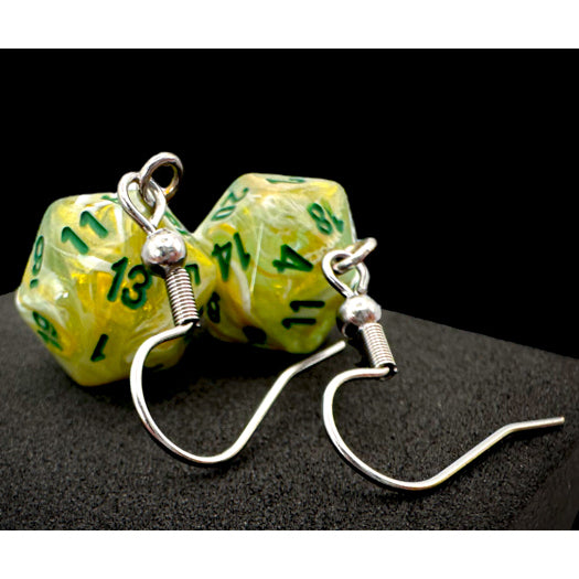Chessex Mini d20 Dice Earrings