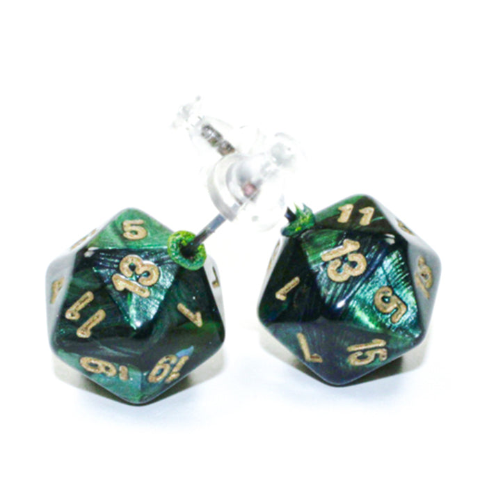 Chessex Mini d20 Dice Earrings