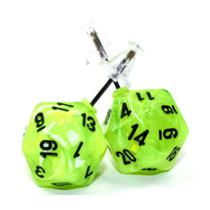 Chessex Mini d20 Dice Earrings