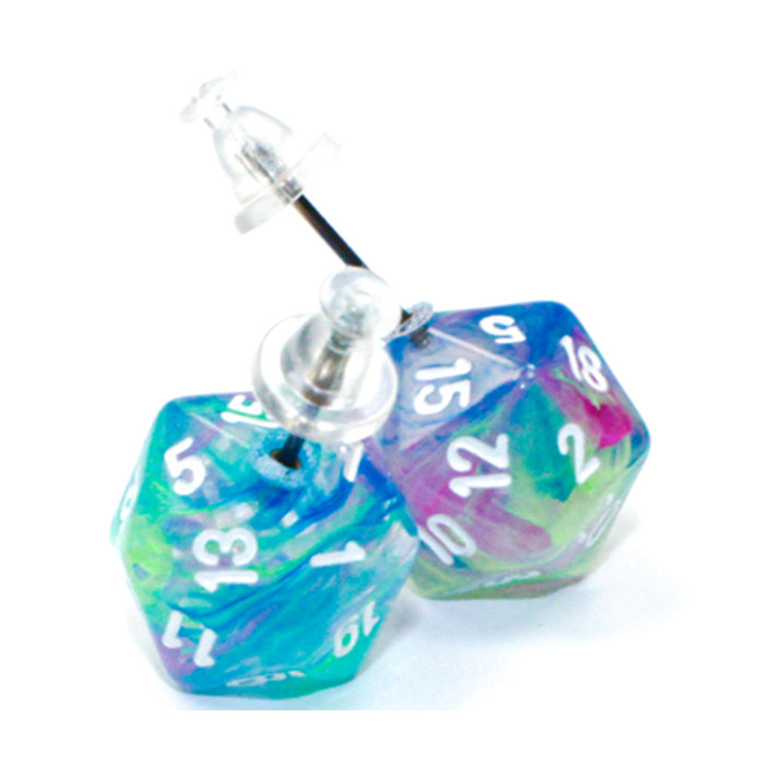 Chessex Mini d20 Dice Earrings