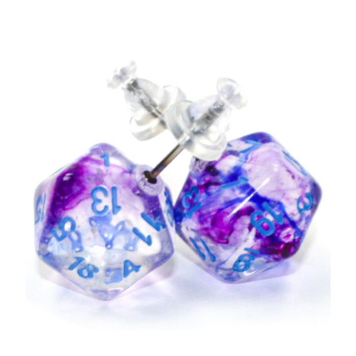 Chessex Mini d20 Dice Earrings