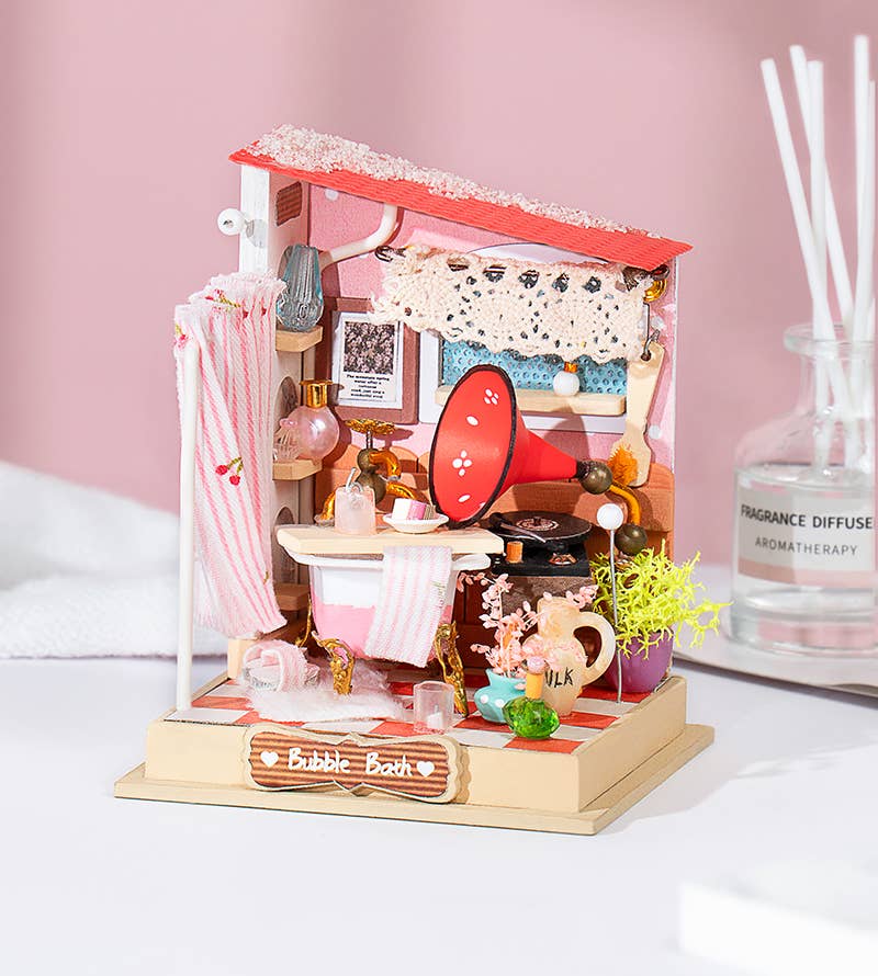 Robotime Rolife 3D DIY House Kits Kitchen Model DS018 Gift