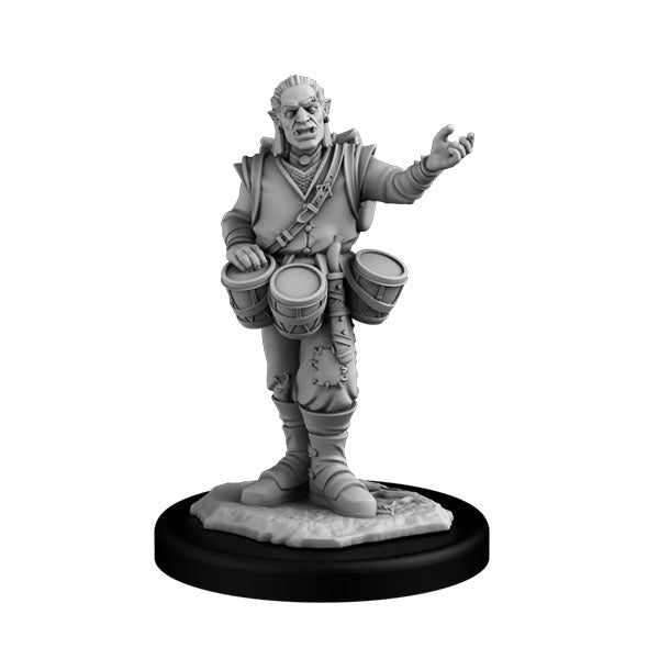 Player Character Set: Elf & Half-Orc Bard