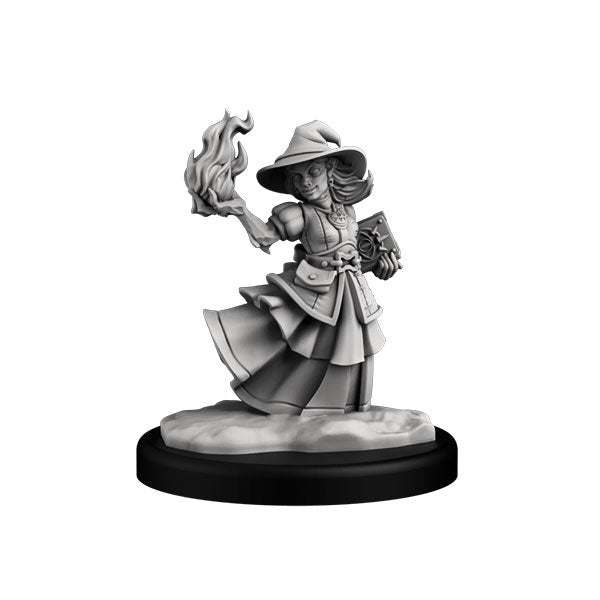 Player Character Set: Halflings Druid & Warlock