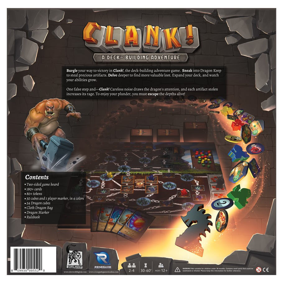 ¡CLANK! Una aventura de construcción de mazos
