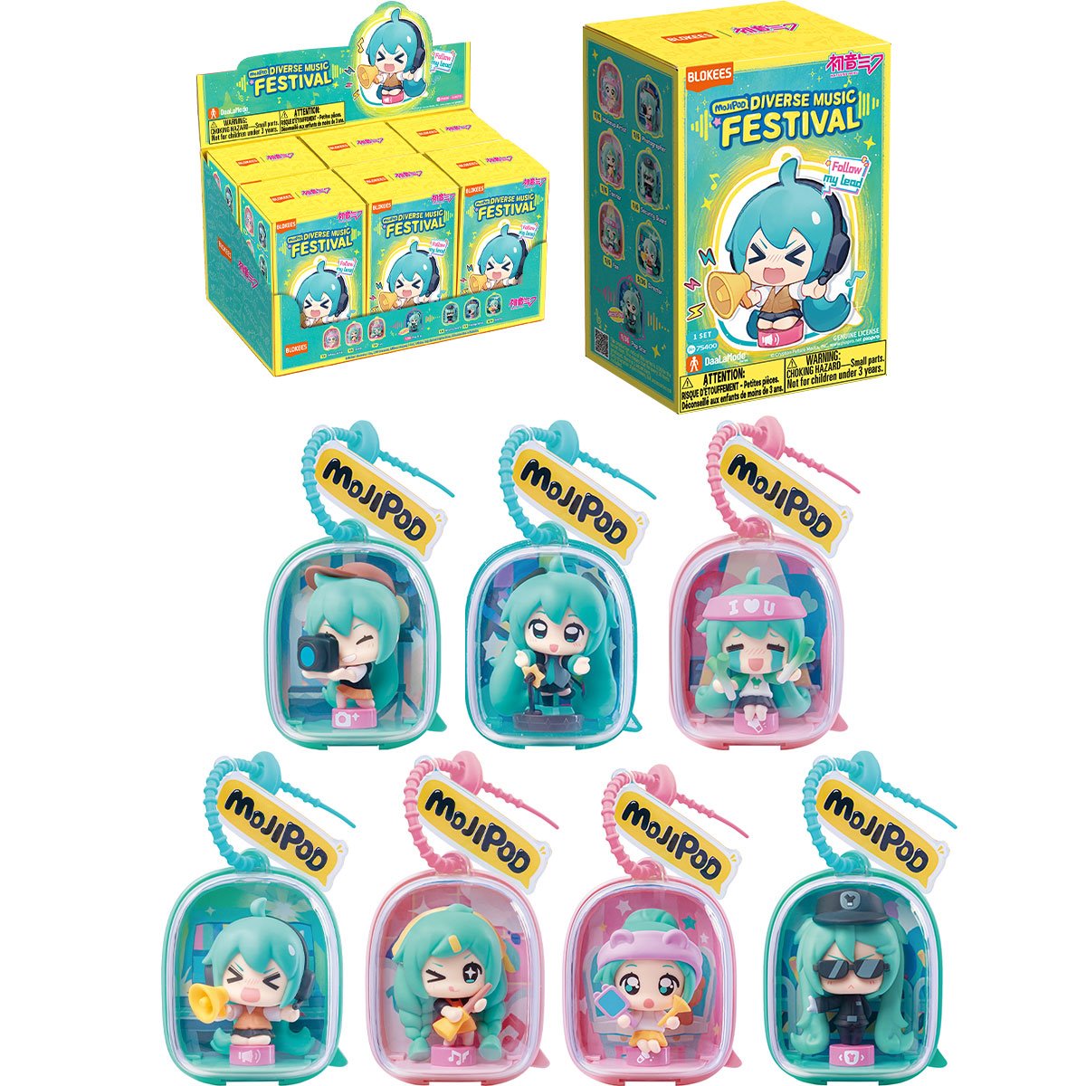 Hatsune Miku | Blokees: Diverse Music Festival Model Kit - Blind Box