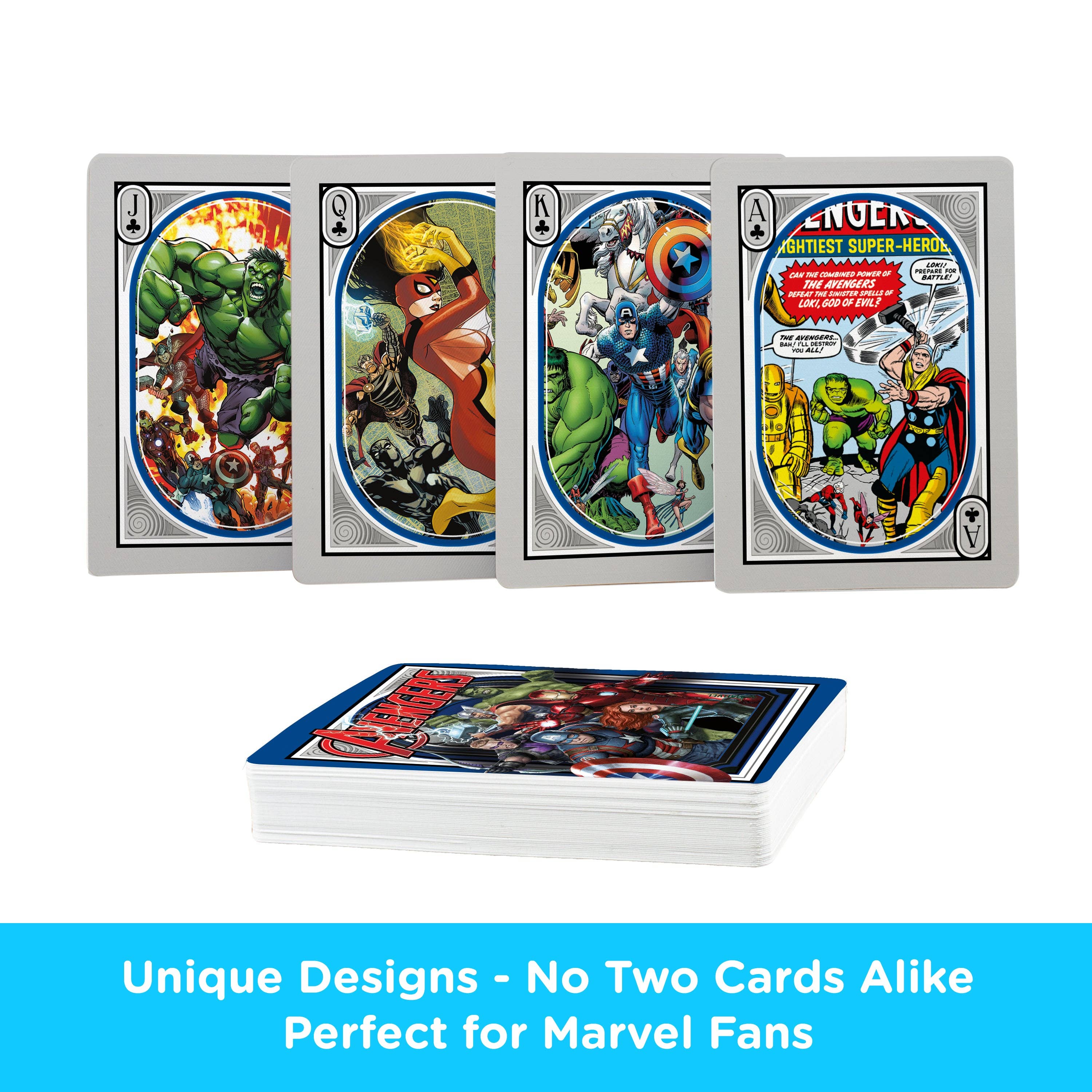 Marvel Avengers Nouveau Playing Cards