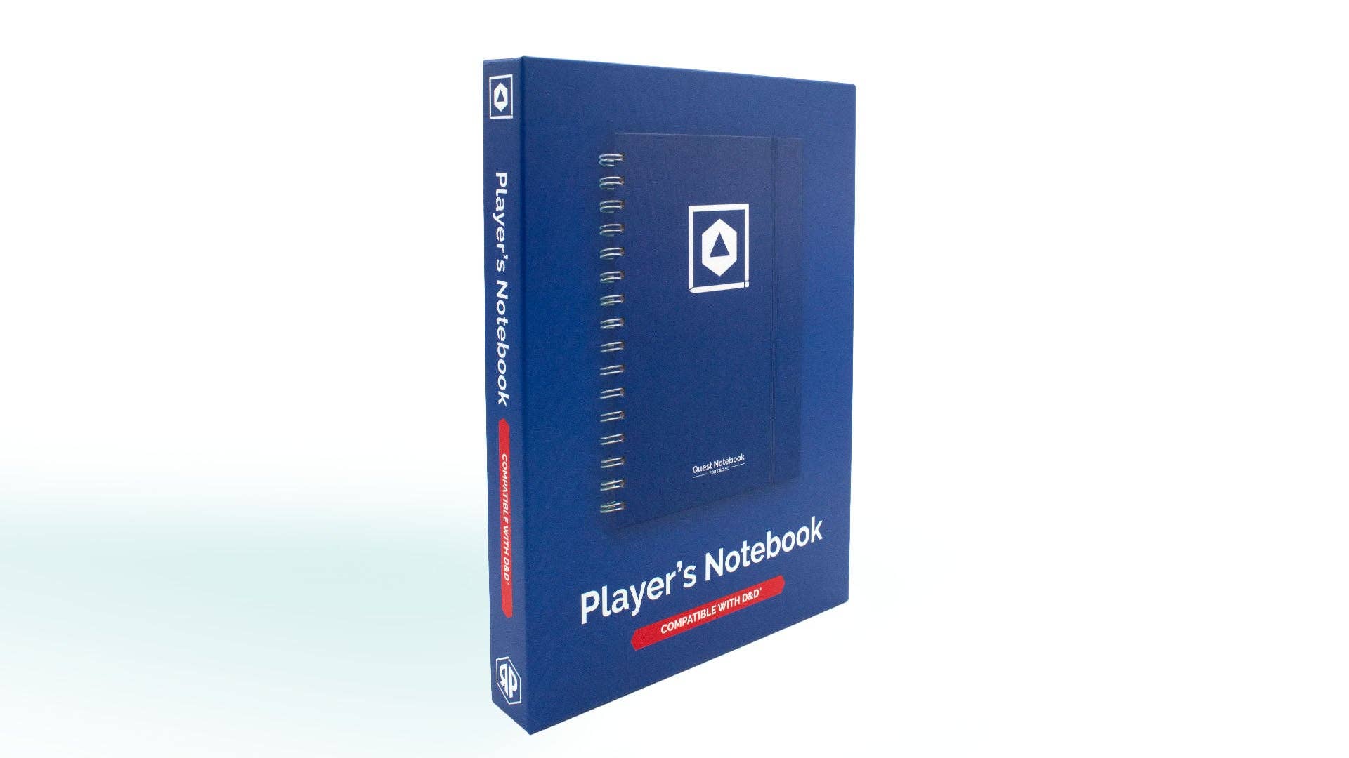 D&D Character Quest Notebook - Heroic Blue