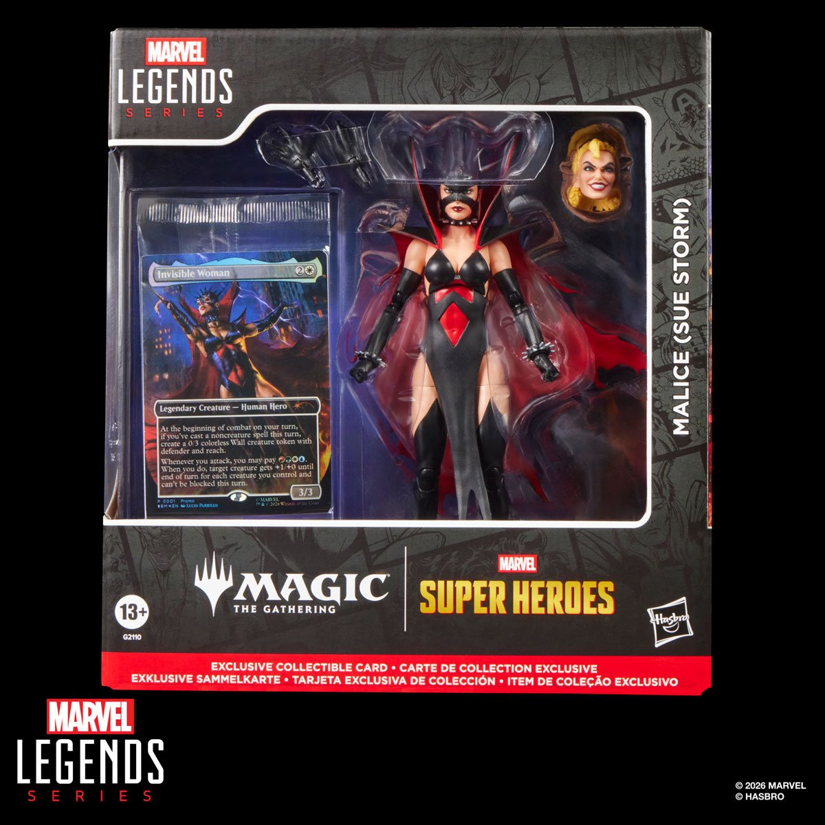 Marvel Super Heroes | Magic the Gathering: Marvel Legends Series - Malice (Sue St. Storm)